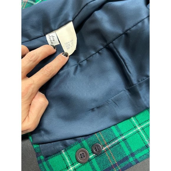 Warranted to be a Pendleton Virgin Wool Skirt Jacket MacNeil Tartan Plaid Suit - Picture 14 of 16